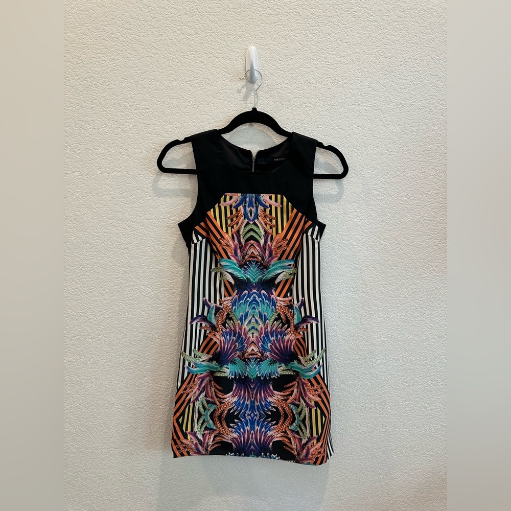 Sexy floral mini dress size small